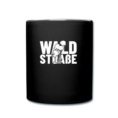 Einzug Tasse - Waldstrasse Geschenk Straßenname Shirt