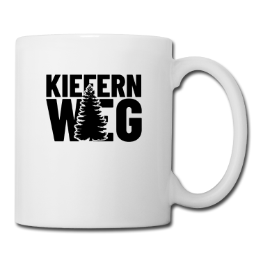Einzug Tasse - Kiefernweg Straßennamen Shirt für Anwohner