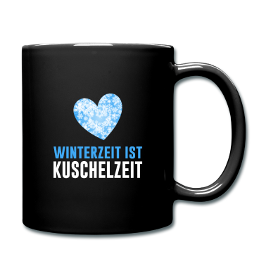 Einzug Tasse - Winterzeit ist Kuschelzeit