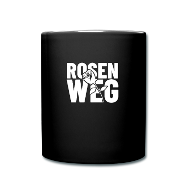 Einzug Tasse - Rosenweg Geschenk Straßenname Shirt