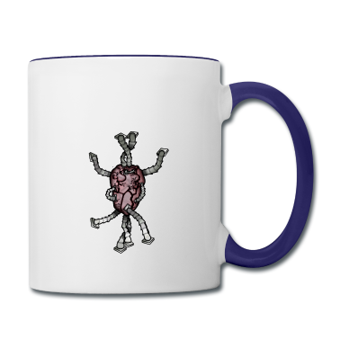 Einzug Tasse - Herz-Maschine | Zukunft, Roboter & Biotechnologie