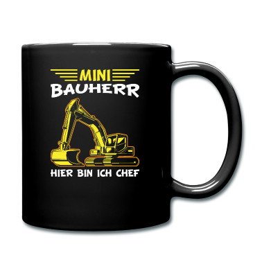 Einzug Tasse - Bauherr Sohn Kind Junior Kinder Sprüche Geschenk