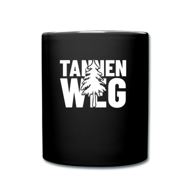 Einzug Tasse - Tannenweg Geschenk Straßenname Shirt