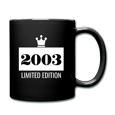 Einzug Tasse - 2003, 18. Geburtstag, King, Limited Edition Fun