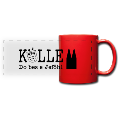 Einzug Tasse - Kölle Do bes e Jeföhl - VECTOR Dom Karneval