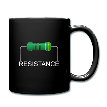 Einzug Tasse - Widerstand, 33 Ohm, Resistance, Elektrotechnik