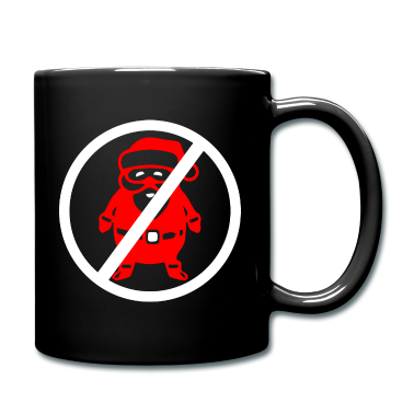 Einzug Tasse - Ugly Christmas - Santa Claus - Verbot -Weihnachten