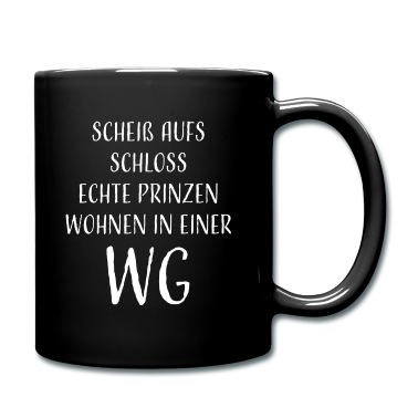 Einzug Tasse - lustiger Spruch WG Wohngemeinschaft Studenten Uni