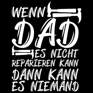 Motiv Alleskönner Vater! Die Hilfe für Tochter und Sohn