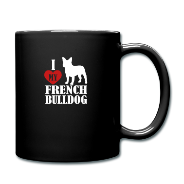 Einzug Tasse - I Love Frenchbulldog Shirt