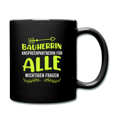 Einzug Tasse - Bauherrin Ansprechpartnerin für wichtige Fragen