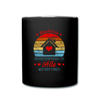 Einzug Tasse - Bauherrin Partner Familie Bauleitung Bauherren Bau