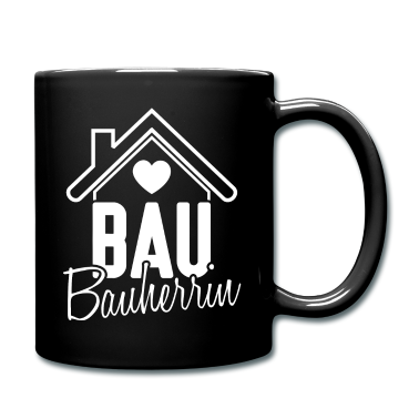 Einzug Tasse - Bauherrin Hausbau Eigenheim Baustelle Haus Frau