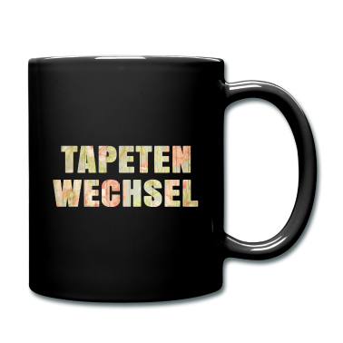Einzug Tasse - cooles Shirt Blumen Tapetenwechsel