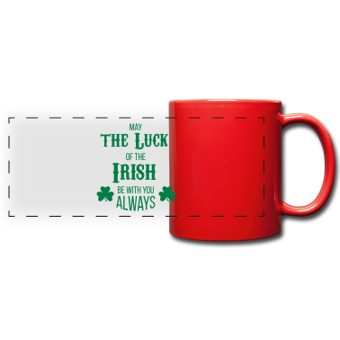 Einzug Tasse - Luck of the Irish - Geschenk