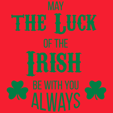 Motiv Luck of the Irish - Geschenk