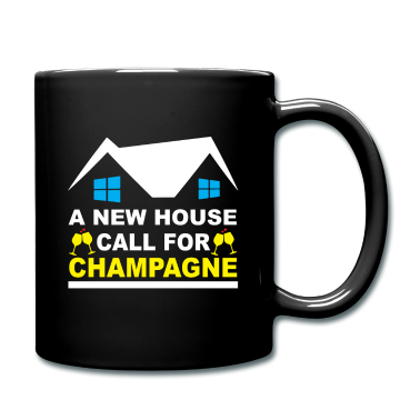 Einzug Tasse - A New House Call For Champagne - Geschenk