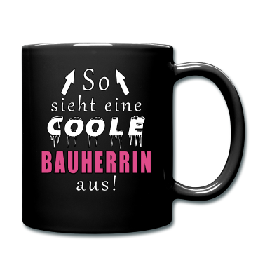 Einzug Tasse - so sieht eine coole bauherrin aus