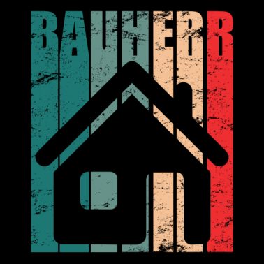 Motiv Bauherr Hausbau Eigenheim Geschenk Vintage Spruch