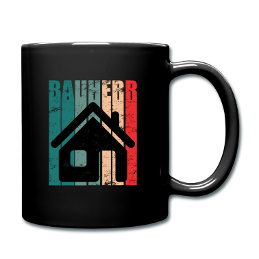 Einzug Tasse - Bauherr Hausbau Eigenheim Geschenk Vintage Spruch