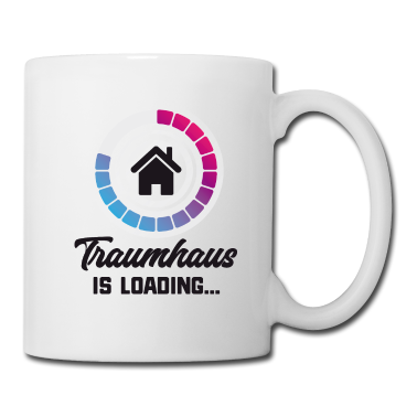 Einzug Tasse - Bauherr Traumhaus