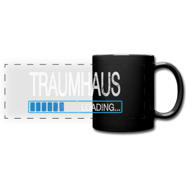 Einzug Tasse - Traumhaus Loading Hausbau Richtfest Traumhaus