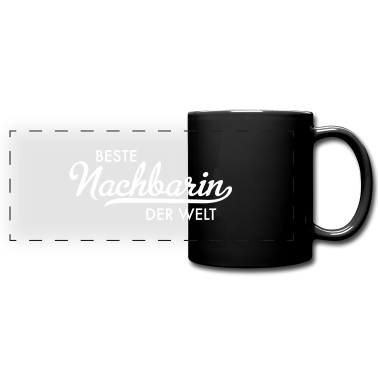 Einzug Tasse - beste nachbarin der welt