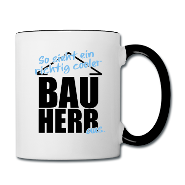 Einzug Tasse - Cooler Bauherr t-shirt | Partnershirt Familie
