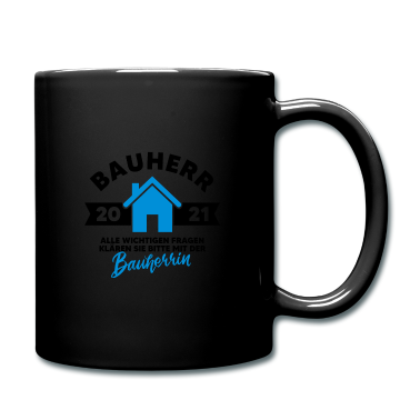 Einzug Tasse - Bauherr 2021 Spruch Hausbau Eigenheim Baustelle
