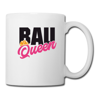 Einzug Tasse - Bauherrin Bauqueen Bau Queen