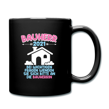 Einzug Tasse - Bauherr 2021 für Wichtige Fragen Bauherrin fragen