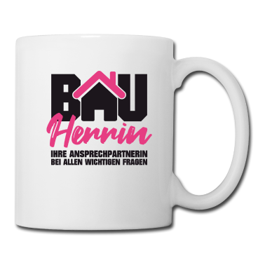 Einzug Tasse - Bauherrin Ansprechpartnerin bei wichtigen Fragen