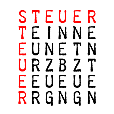 Motiv Steuer Politik Rätsel Teuer Einzug Renten Entzug