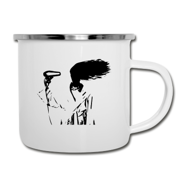 Einzug Emaille Tasse - verföhnt