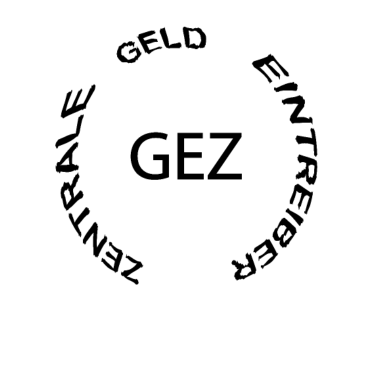 Motiv GEZ Geld Eintreiber Zentrale Lustige Sprüche