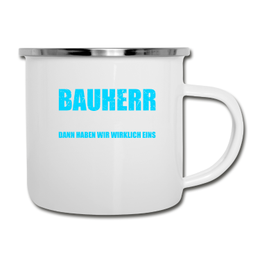 Einzug Emaille Tasse - Bauherr Kann meine Frau das Problem nicht lösen