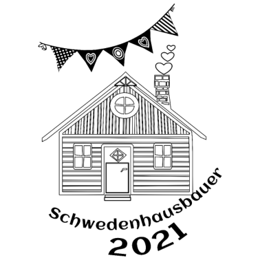 Motiv Schwedenhausbauer 2021, Bau Schwedenhaus 2021