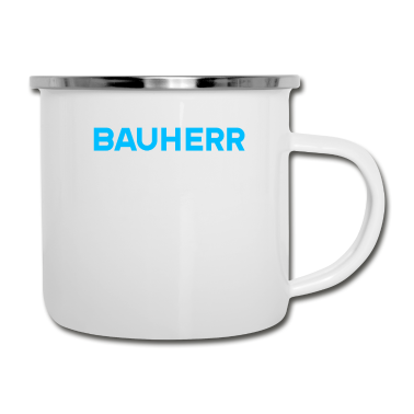 Einzug Emaille Tasse - Bauherr 2021 Wichtige Fragen Klären mit Bauherrin