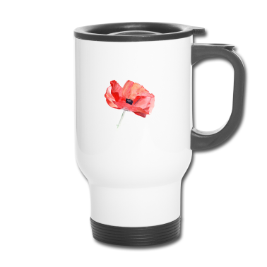 Einzug Thermobecher - Mohn – ein Bote des Sommers