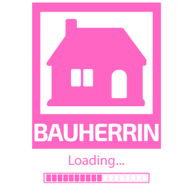 Motiv Bauherrin Richtfest Eigenheim Geschenk