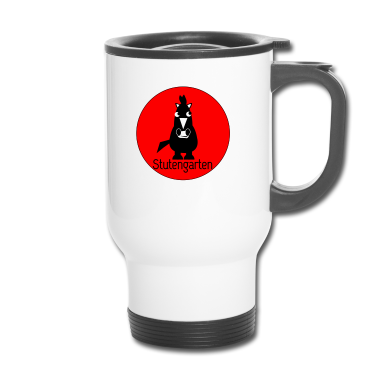 Einzug Thermobecher - Stuttgart Stutengarten Stuttgarter Rössle mit Maul