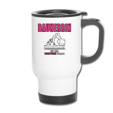 Einzug Thermobecher - Bauherrin