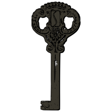 Motiv Antik Vintage Retro Schlüssel Design