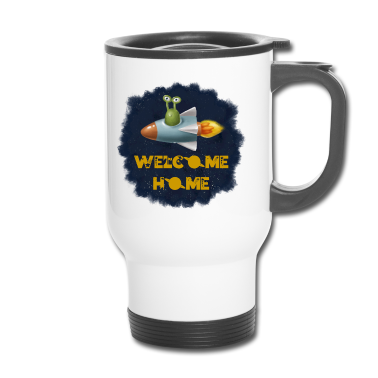 Einzug Thermobecher - Willkommen Zuhause