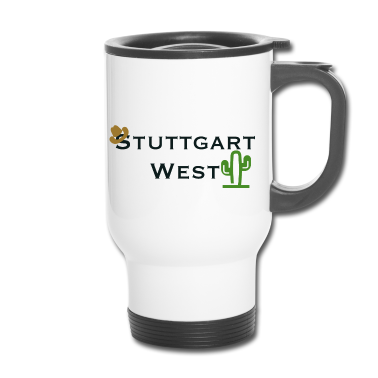 Einzug Thermobecher - stuttgart west im western look