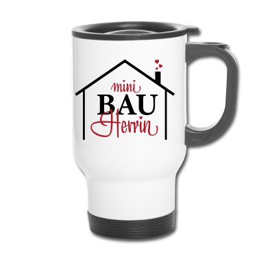 Einzug Thermobecher - Hausbau Geschenk