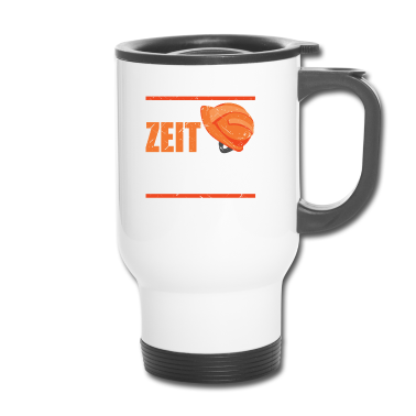 Einzug Thermobecher - Bauherr 2021 Keine Zeit muss Baustelle Richtfest