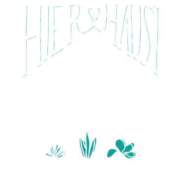 Motiv Haus | Hier haust | Name personalisiert | Einzug