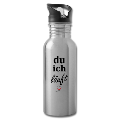 Einzug Trinkflasche - du ich läuft <3