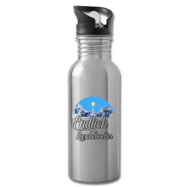Einzug Trinkflasche - Endlich Kuschelwetter - Winter - Winterwonderland